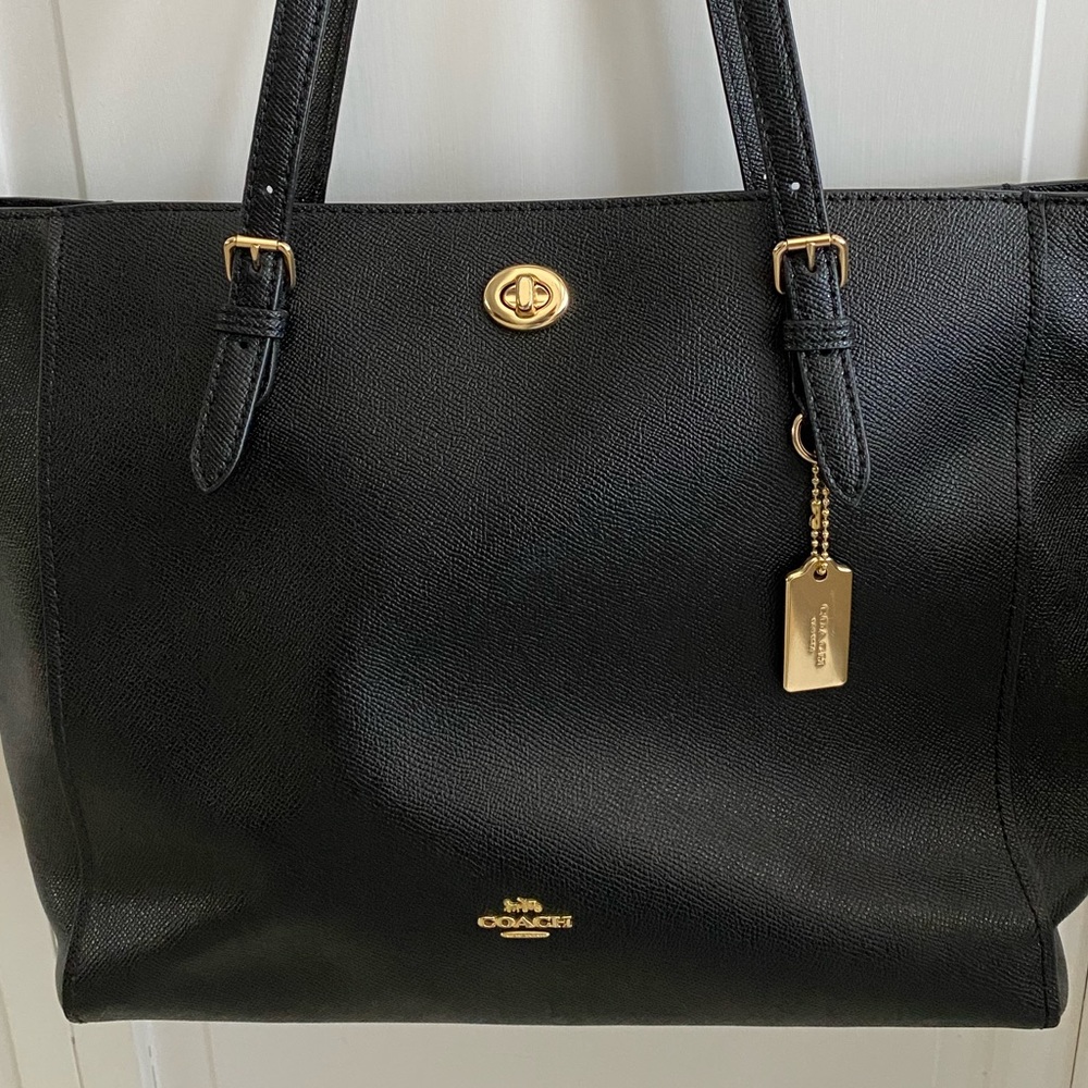 Coach Black Tote Bag